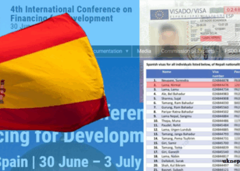 स्पेन भिजिट भिसा प्रकरण: दूतावासले दिएन विवरण